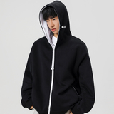 9w件+330g华棉2026春款拼色连帽开衫卫衣无影墙WY616P36，男装卫衣，电商A030