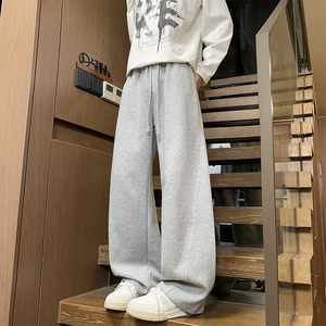 2k件+300g华棉 2026春潮流休闲运动抽绳裤 室内模特 K195 特P28图片
