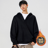 1w+420g华棉加绒2026春拼接假两件套头卫衣无影墙WY610-JR特P38，男装卫衣，电商A030