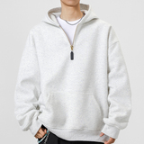 5k件+350g华棉2026春款半拉链连帽套头卫衣无影墙WY608特P35，男装卫衣，电商A030