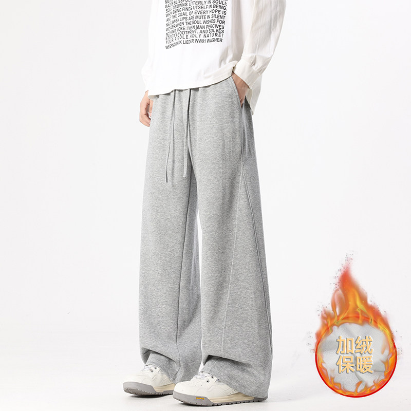 2000件+300g加绒款潮流休闲运动抽绳男裤无影墙K195-JRP35,男装卫衣,电商A030