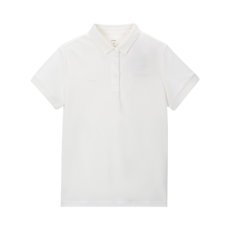 李宁短袖Polo衫轻薄速干透气