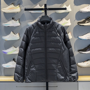 李宁羽绒服2025冬季反伍男子立体裁剪85%鸭绒运动保暖外套AYMV131