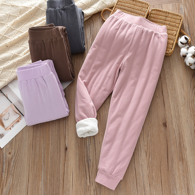 男女童纯棉棉裤保暖裤子