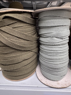 1cm宽全棉加厚珠纹织带卫衣外套风衣户外服装饰帽带裤绳服装辅料