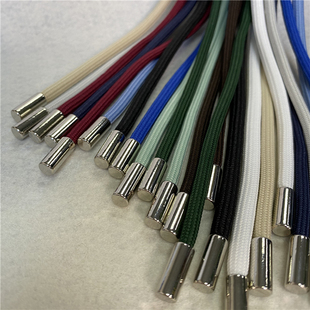 包邮优质属钢琴亮面金属合金卡扣配5mm紧密涤纶卫衣帽绳户外抽腰