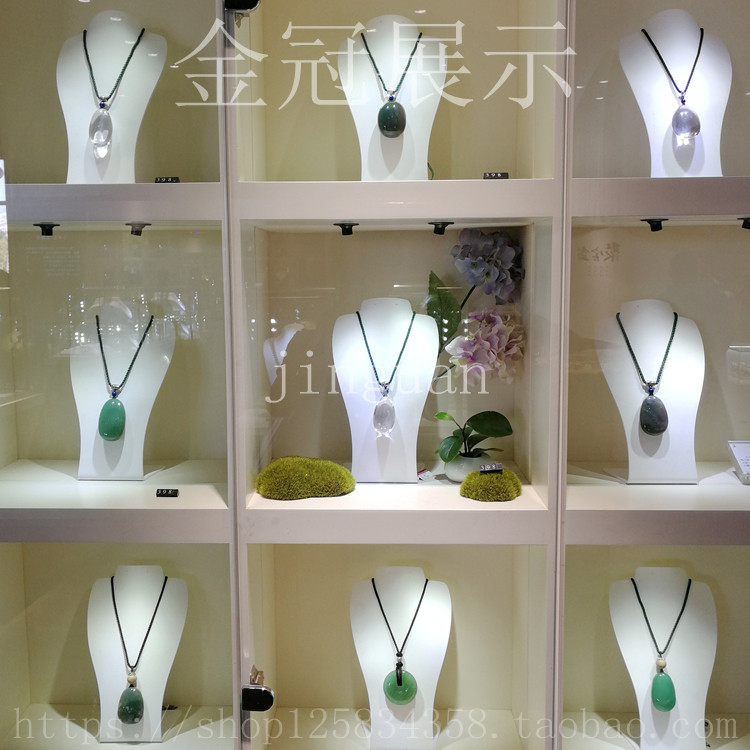 吊坠珠宝耳环项链架银首饰品展示托亚克力有机玻璃人像厂家直销