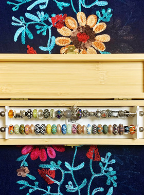 潘家珠子收纳盒托贝斯盒子抗氧化适用trollbeads和琉璃珠子