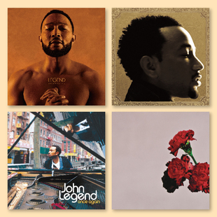 John 饰画墙贴无框画挂画 Legend约翰传奇音乐专辑封面海报卧室装