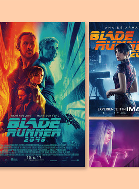 银翼杀手2049电影海报剧照高司令opie装饰画墙贴挂画贴墙照片