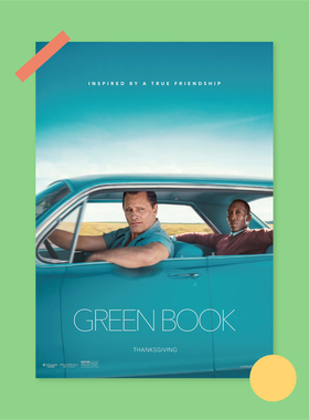 绿皮书GreenBook海报剧照满5送1