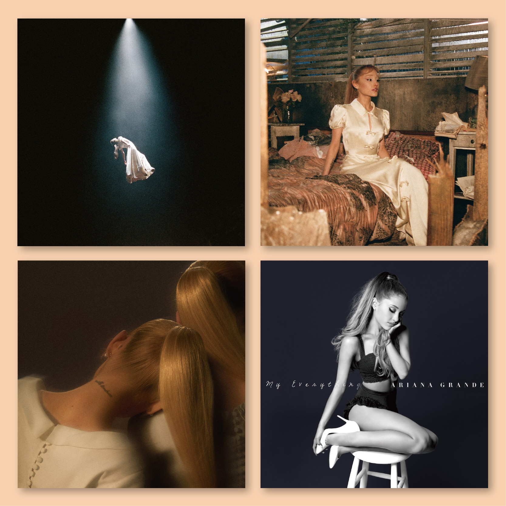ArianaGrandeA妹专辑海报5送1
