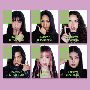 KATSEYE女团海报周边kpop杂志写真卧室房间装饰画墙贴无框画照片2