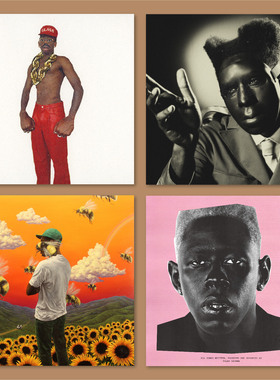 Tyler,The Creator说唱专辑封面海报欧美西海岸氛围装饰画墙贴