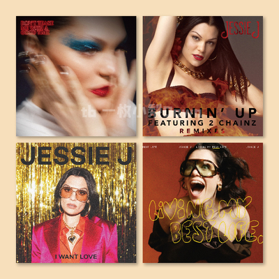 JessieJ结石姐音乐专辑封面海报