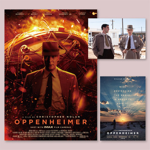 奥本海默电影海报剧基里安墨菲照宿舍房间床头装饰画墙贴无框画