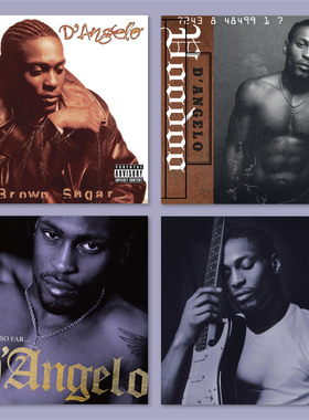 D'Angelo音乐专辑封面海报房间床头装饰画墙贴无框画贴墙照片画芯