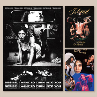 Caroline Polachek音乐专辑海报宿舍卧室房间装饰画墙贴无框画
