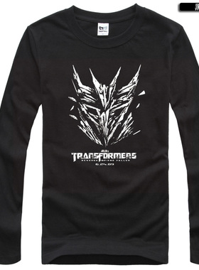 青少年春秋季男款长袖t恤新款狂派T恤男长袖韩版纯棉宽松潮中学生