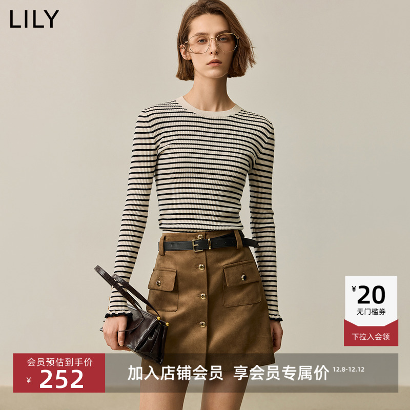 流畅百搭小圆领-经典百配圆领领口弧度自然