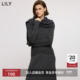 含羊毛设计感收腰气质通勤套头圆领针织衫 LILY2025冬新款 女装 毛衣