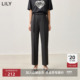 休闲裤 女 经典 商务职业通勤九分直筒裤 商场同款 LILY2025新款