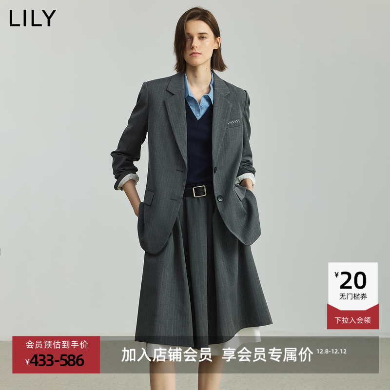 LILY菁英通勤学院风女装西装外套