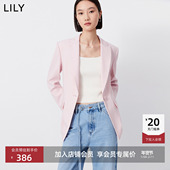 通勤休闲西装 外套 女装 多巴胺穿搭时尚 商场同款 LILY新款