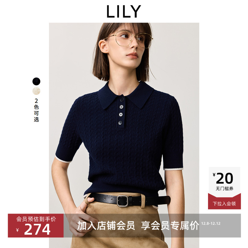老钱风POLO领-拉长颈部线条显脸小