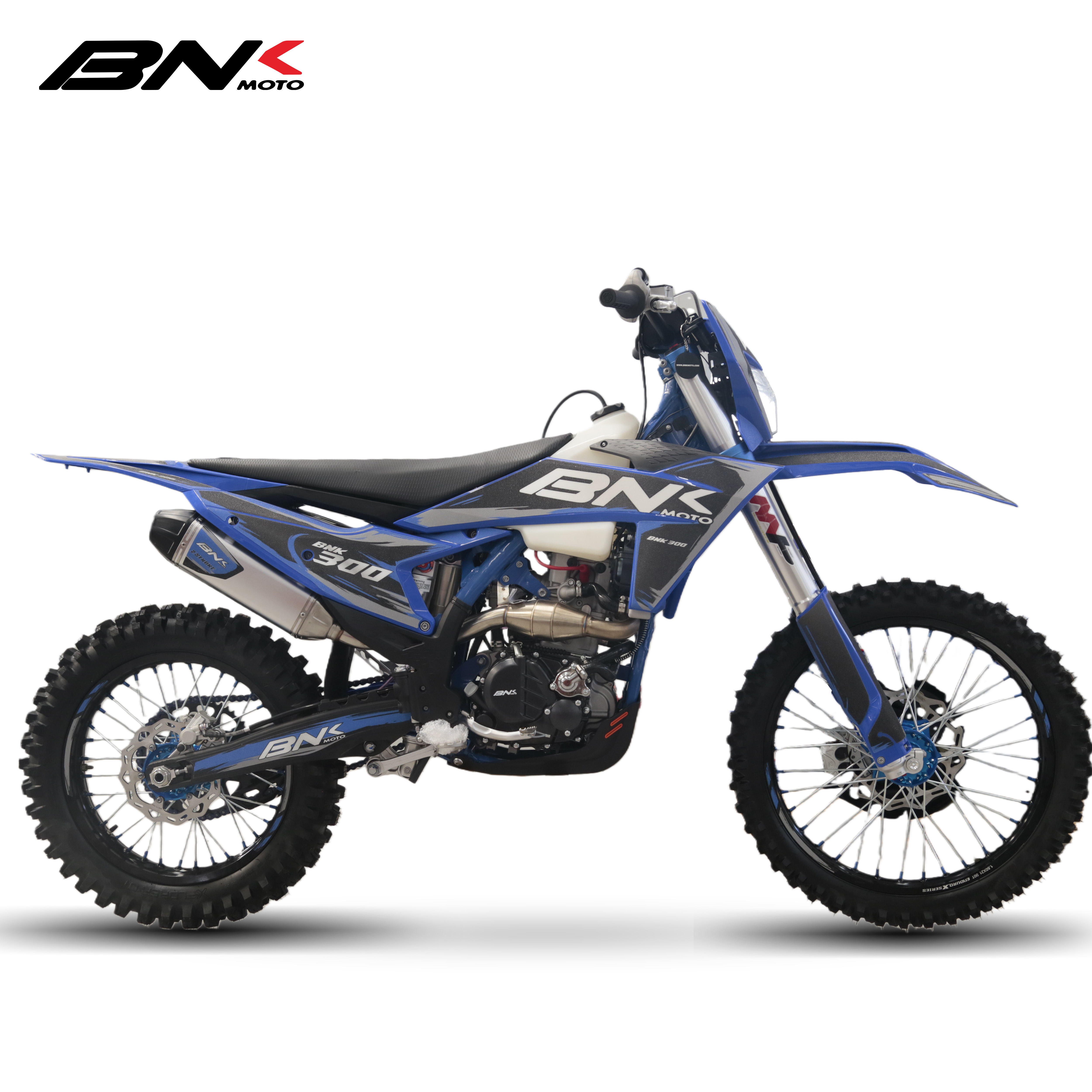 BNK300cc越野摩托车整车蓝黑