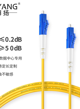 博扬（BOYANG）BY-3005S 电信级光纤跳线尾纤 30米LC-LC(UPC)单