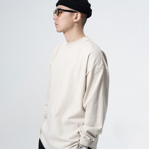 TOPTIERBRO定制280g净版长袖T