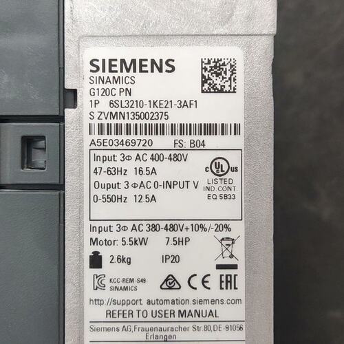 议价变频器6SL3210-1KE216SL3210-1KE21-3UF16SL3210-1KE22-3UF1