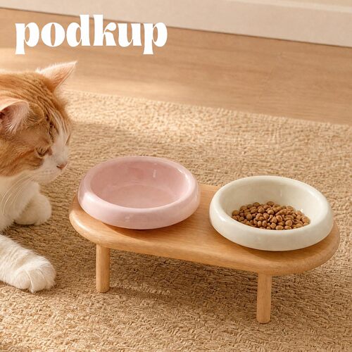 猫狗碗陶瓷碗宠物碗猫粮碗喝水碗
