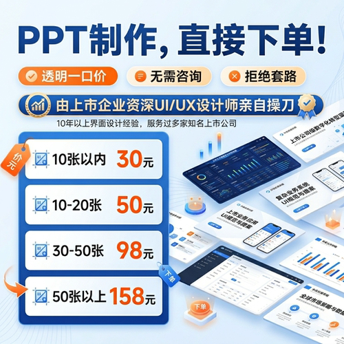 PPT制作代做定制设计年终汇报述职报告商业计划书路演直接下单
