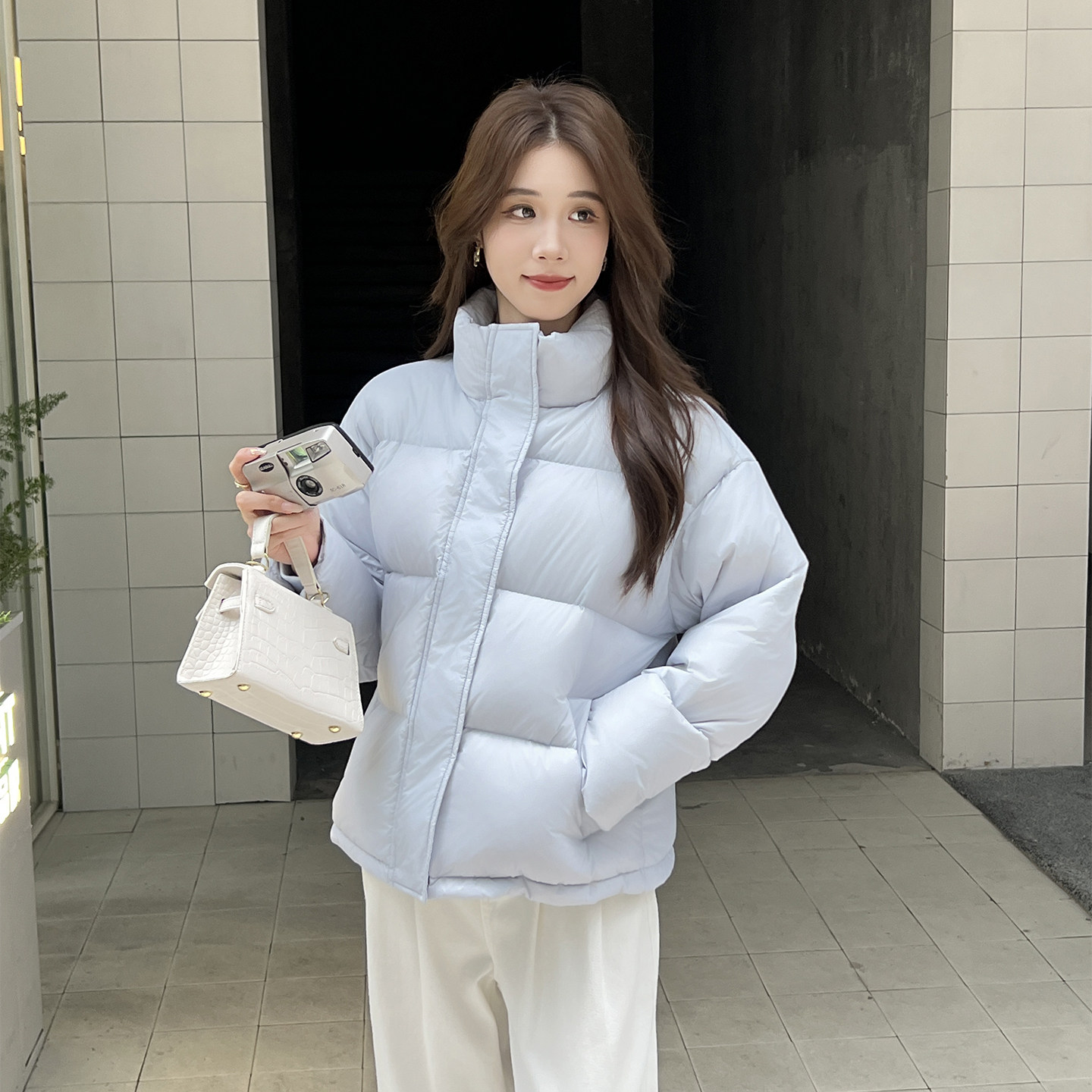 升级款95白鸭绒羽绒服叁个黄