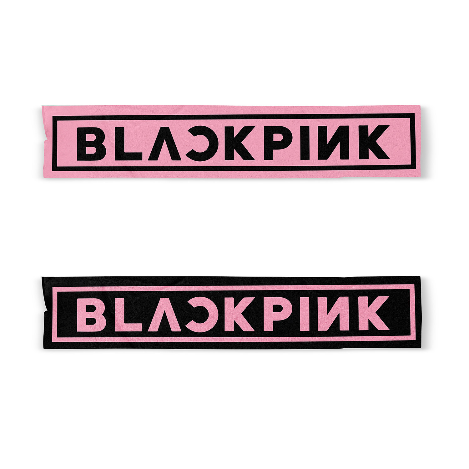 BLACKPINK粉墨周边演唱会应援毛巾双面KPOP跳舞运动健身擦汗