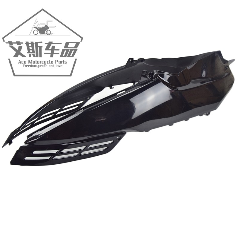 适用豪爵踏板摩托车悦星HJ125T-9ACD边盖护盖左右侧盖大板面板
