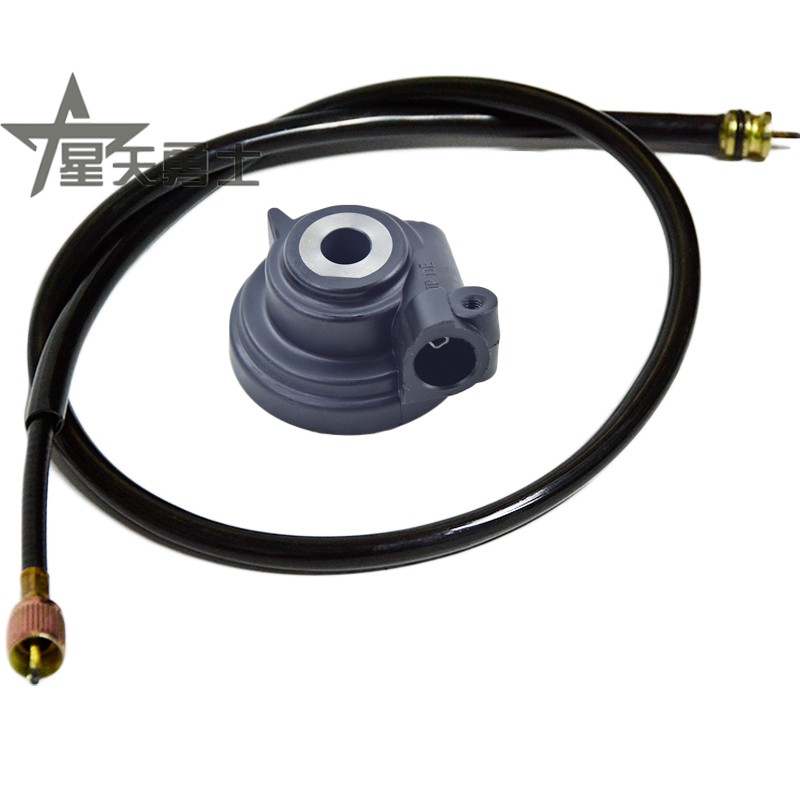 适用豪爵铃木海王星福星HS125T/AN125T-2里程齿里程线咪表码速齿