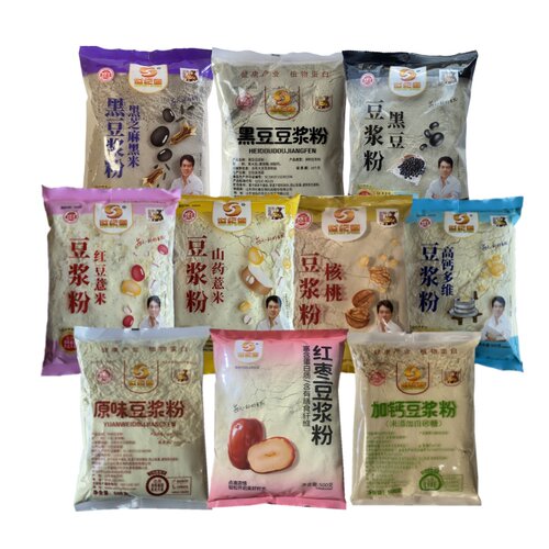 世纪春多口味冲饮速溶豆浆粉
