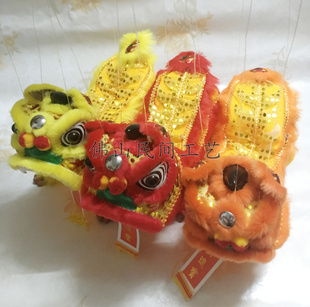 2025蛇年儿童扯线舞狮子提线木偶醒狮头摄影汉服道具非遗手工礼品