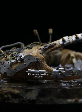 diy螃蟹摆件工作室复古装饰