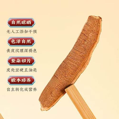 菌香浓郁整朵切片精选赤灵芝