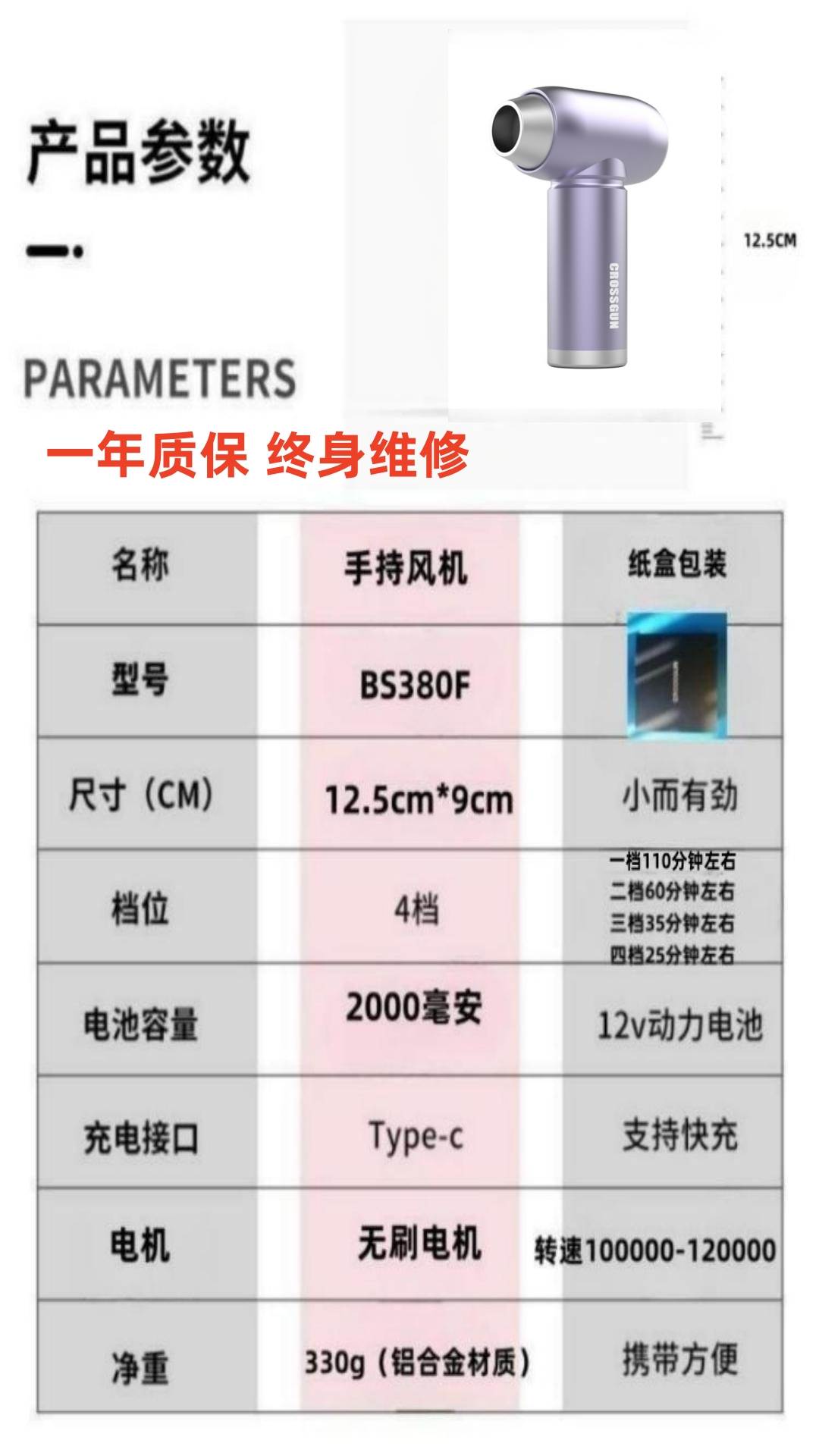 二代涡轮扇吹吸迷你小风扇手持除尘器十万转吹风机便携锂电池风机