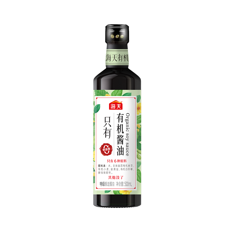 海天有机酱油黄豆酿造
