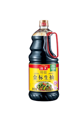 海天酱油特级金标生抽0添加