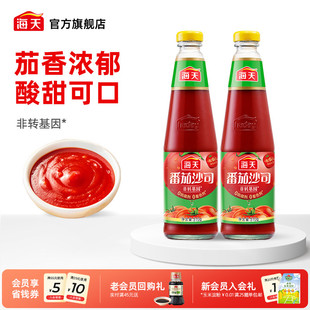 海天番茄酱番茄沙司510g 家用商用番茄披萨沙拉西红柿酱料 2瓶装
