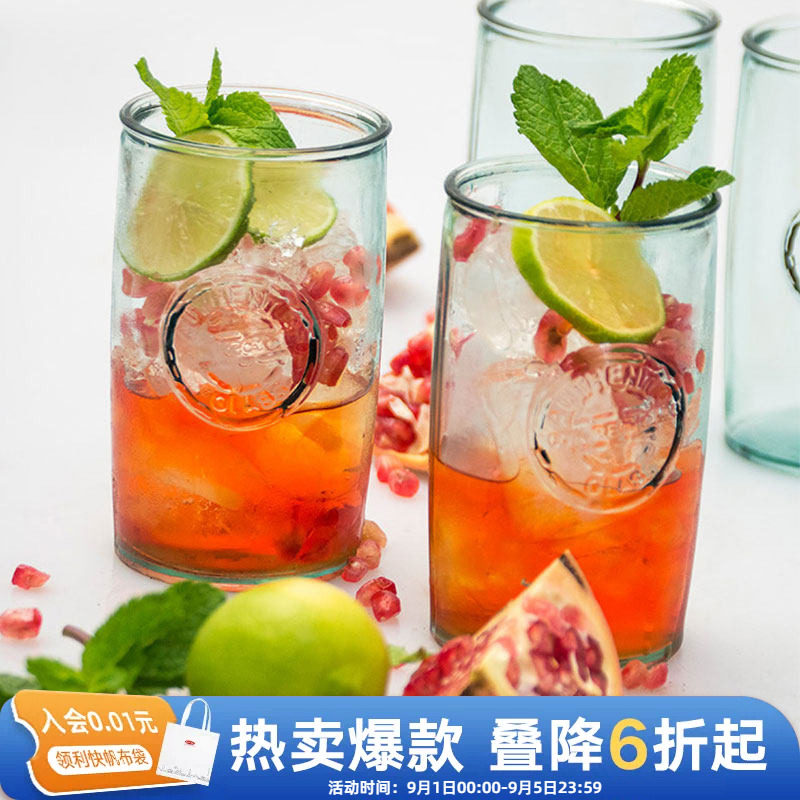 西班牙进口印章玻璃杯六件套