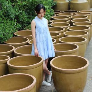 腌菜缸老式 缸盆发酵大水缸坛子储水陶瓷咸菜罐酸菜小酱缸密封腌制