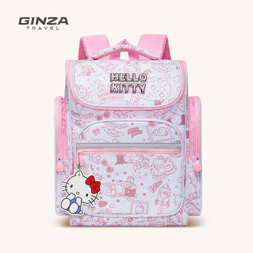 银座xHelloKitty正版联名书包透气双肩包大容量背包小学生书包